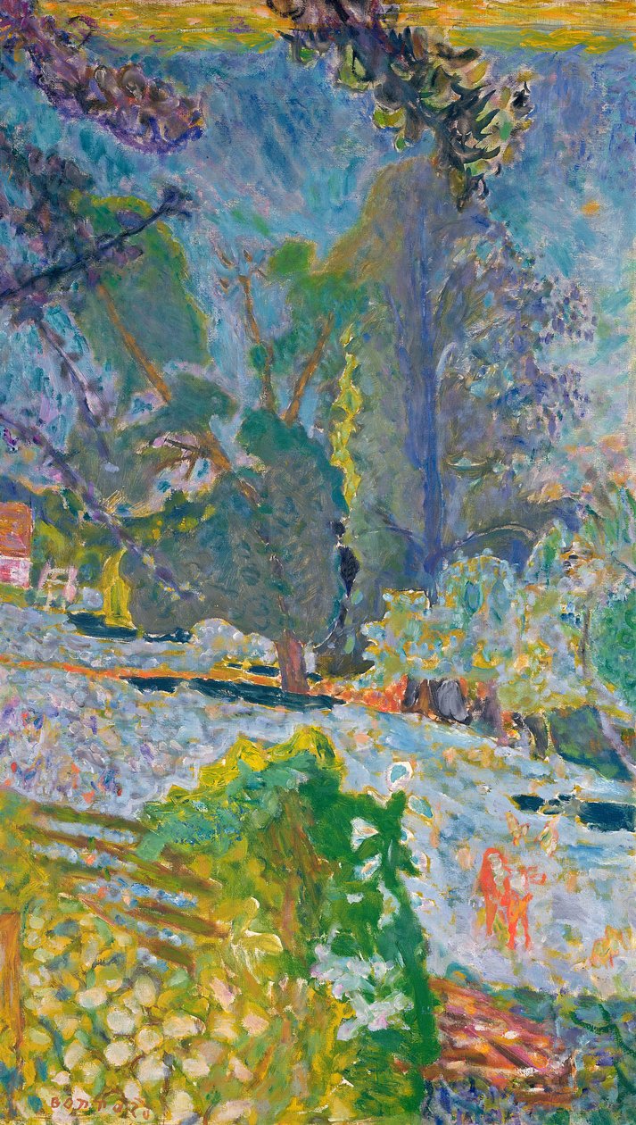 Normandian maisema, 1920 tekijältä Pierre Bonnard