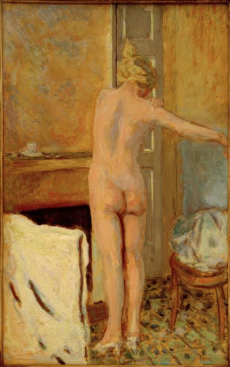 Nu debout vu de dos tekijältä Pierre Bonnard