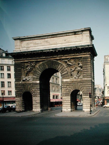 Porte Saint-Martin, 1674 tekijältä Pierre Bullet