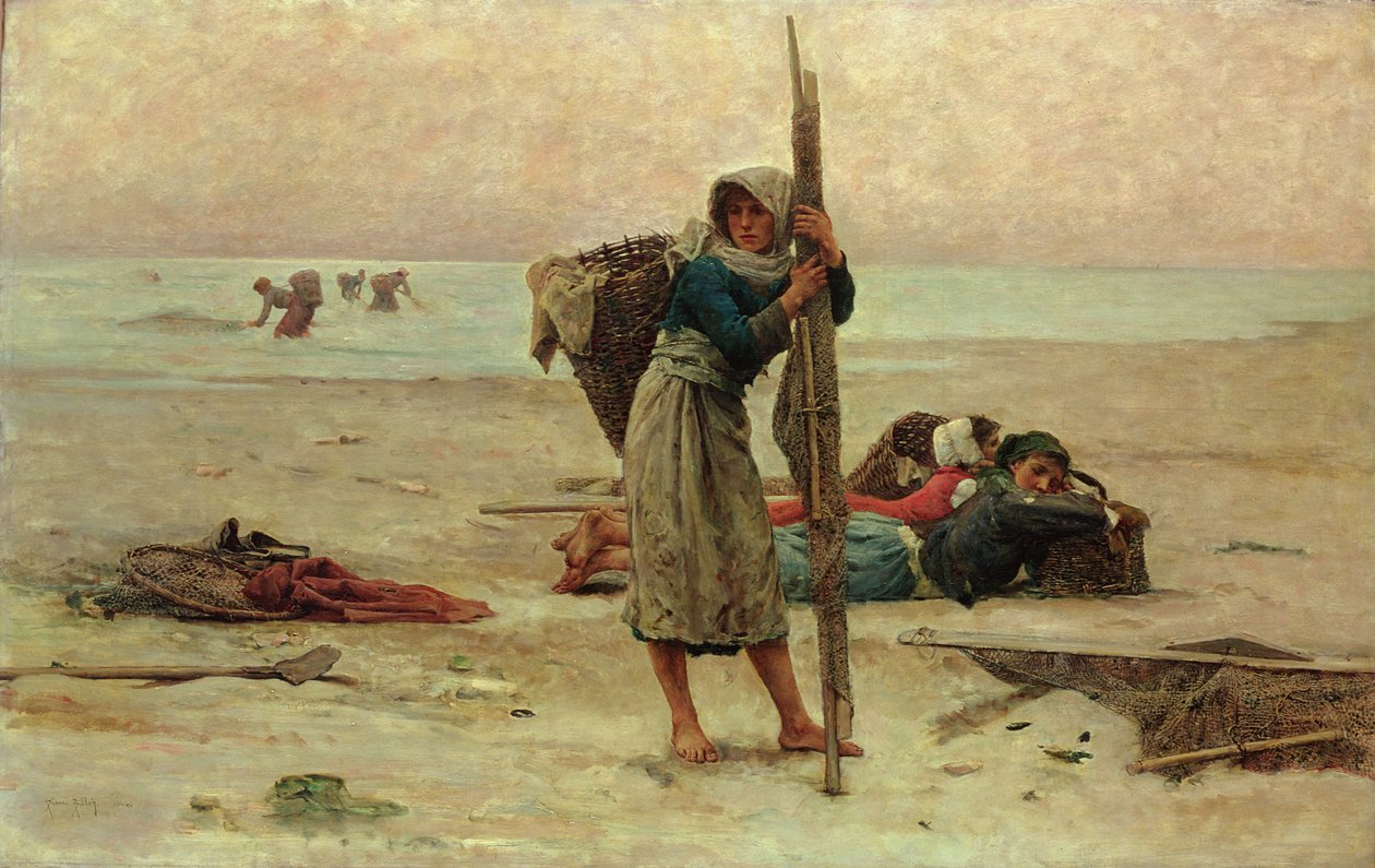 Osterinpyynti, 1884 tekijältä Pierre Celestin Billet