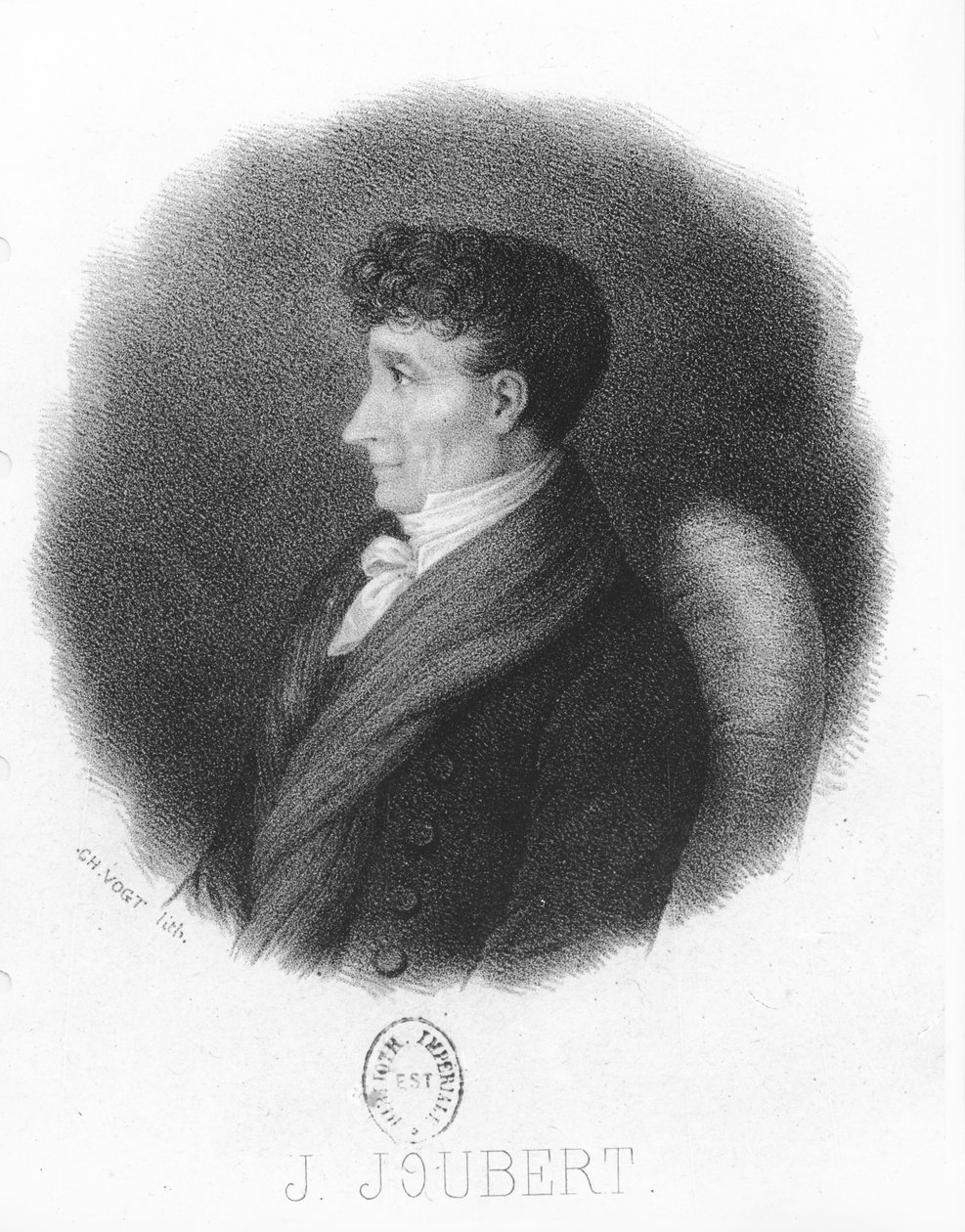 Joseph Joubert tekijältä Pierre Charles Vogt