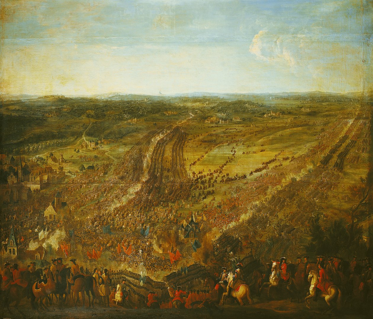 Fleuruksen taistelu, 1. heinäkuuta 1690 tekijältä Pierre Denis Martin
