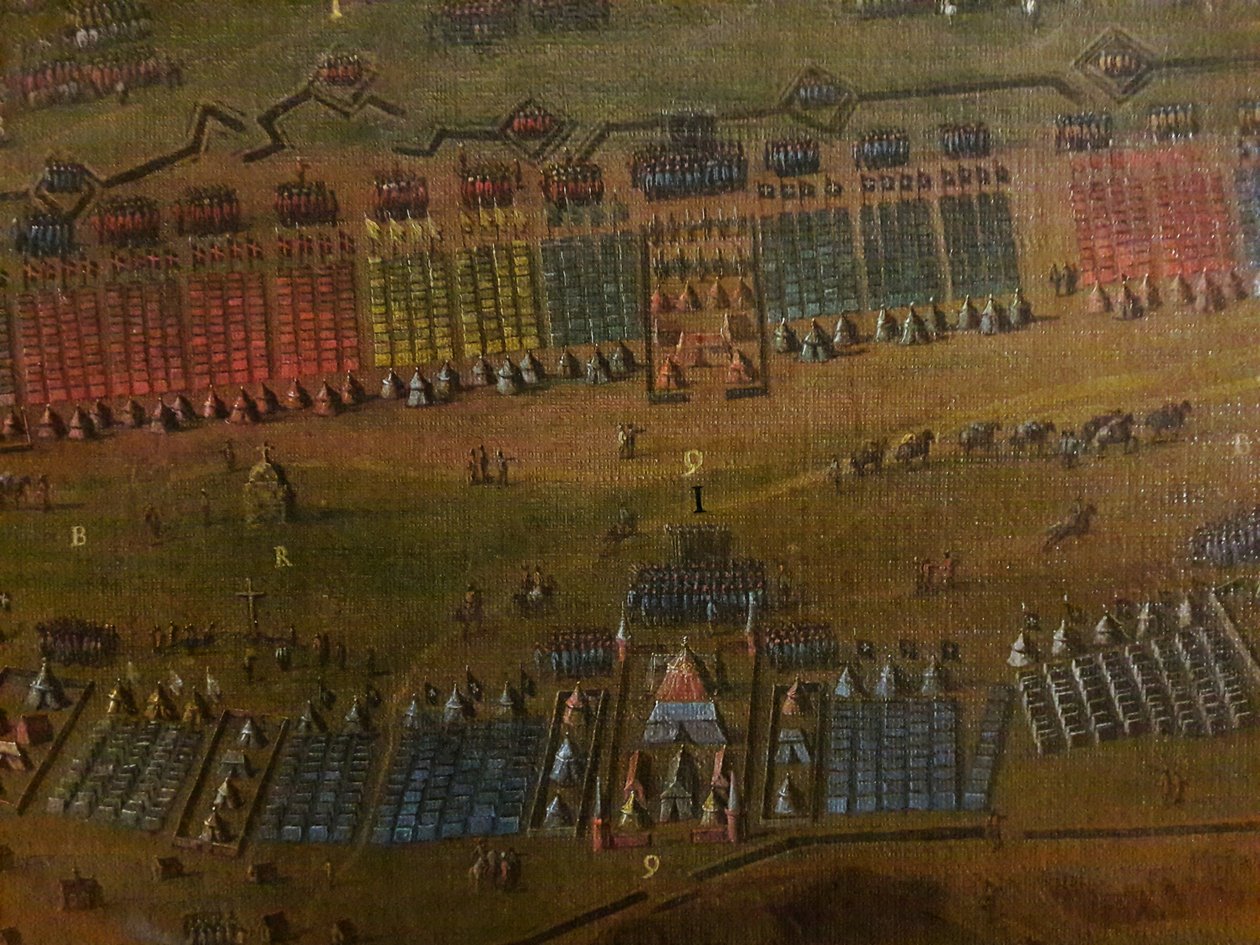 Die Schlacht bei Zurawno (1676) tekijältä Pierre Denis Martin