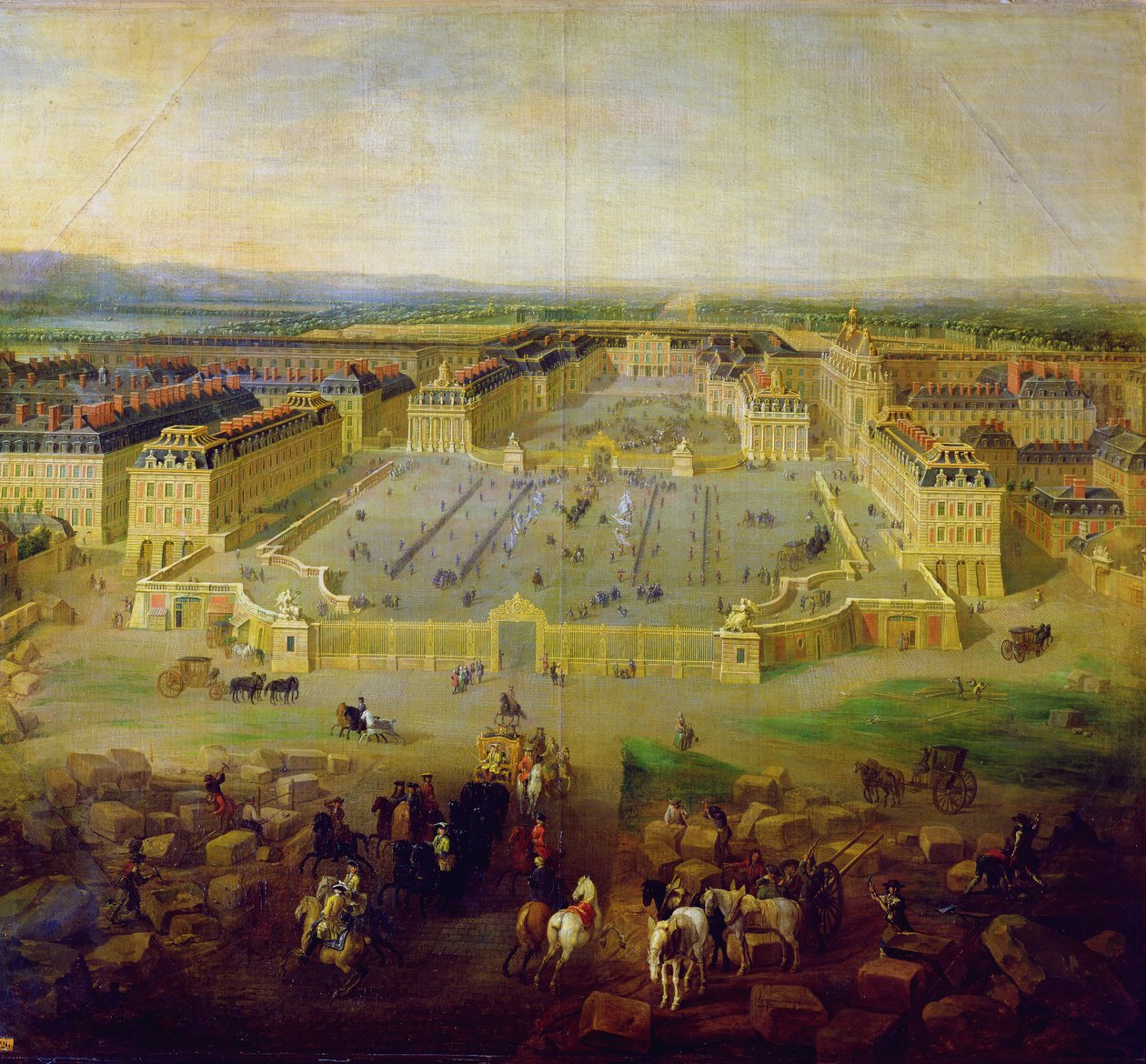 Chateau de Versailles ja Place d