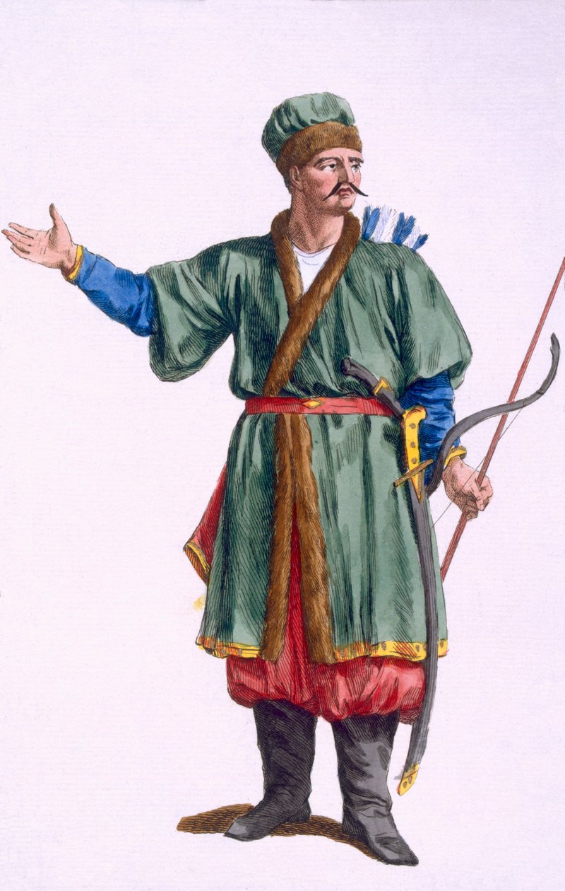 Krimin tataari, 1780 tekijältä Pierre Duflos