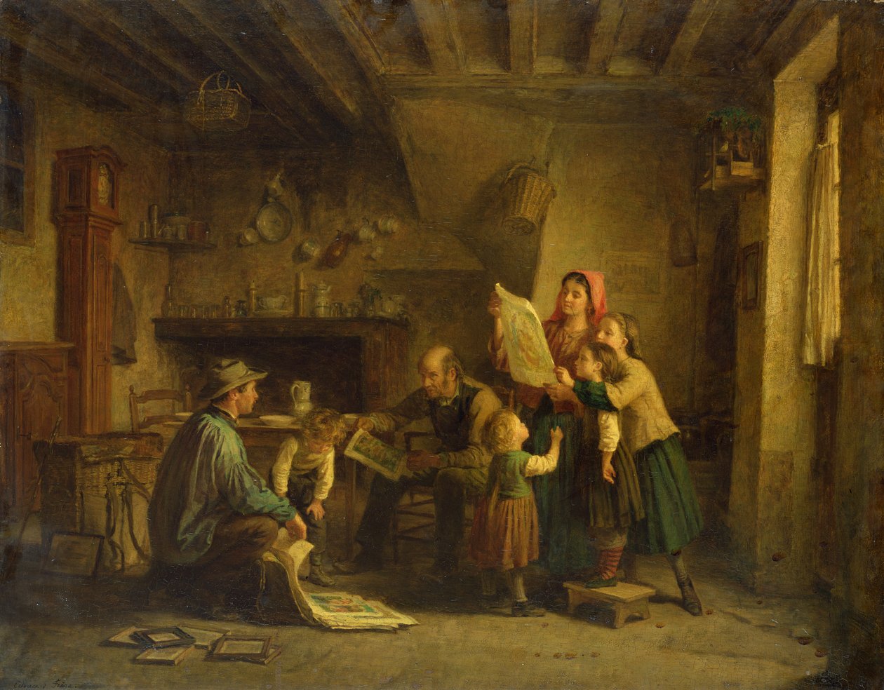 Taidekauppias tekijältä Pierre Edouard Frere