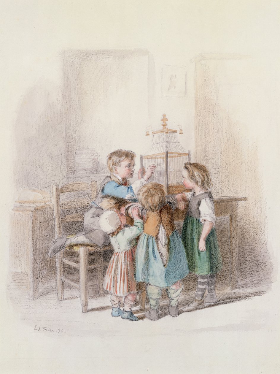 Uusi lemmikki, 1870 tekijältä Pierre Edouard Frere