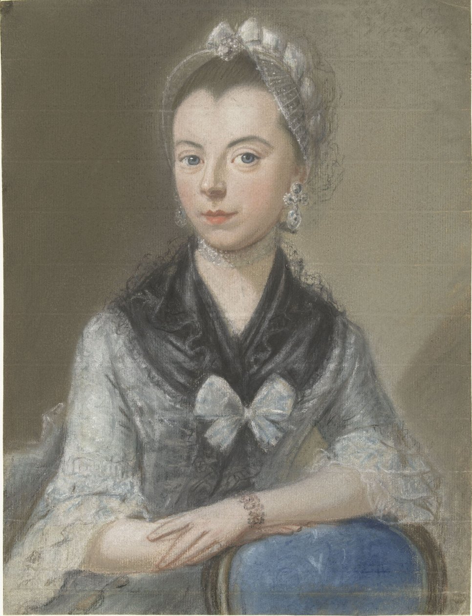 Susanna de la Croixin muotokuva tekijältä Pierre Frédéric de la Croix
