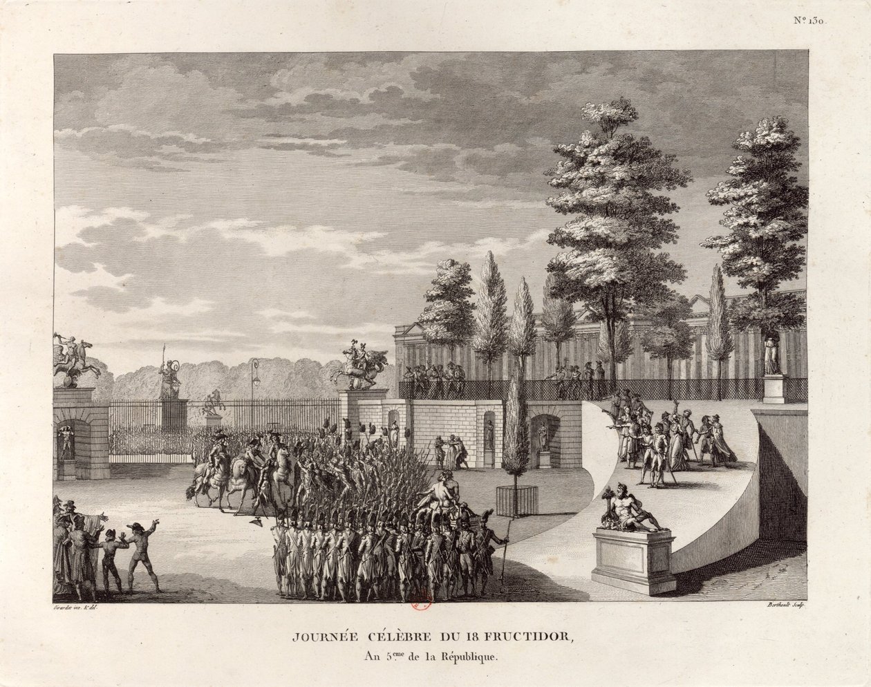 Journée célèbre du 18 fructidor, 5 de la République tekijältä Pierre Gabriel Berthault
