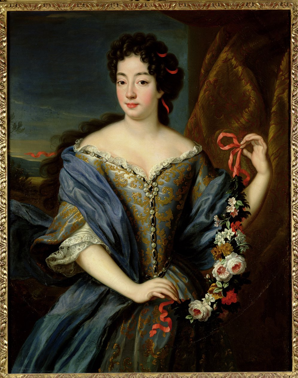 Anne de Bavieren (1648-1723) muotokuva tekijältä Pierre Gobert