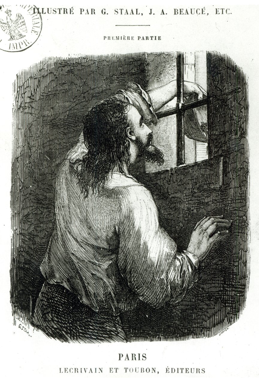 Edmond Dantes vangittuna Chateau d
