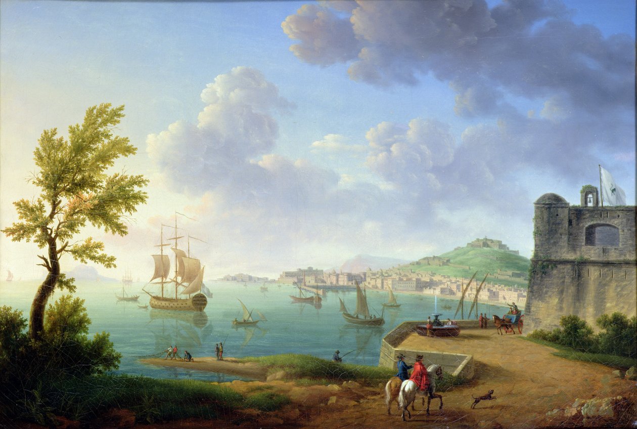 Näkymä Napolista Castel dell