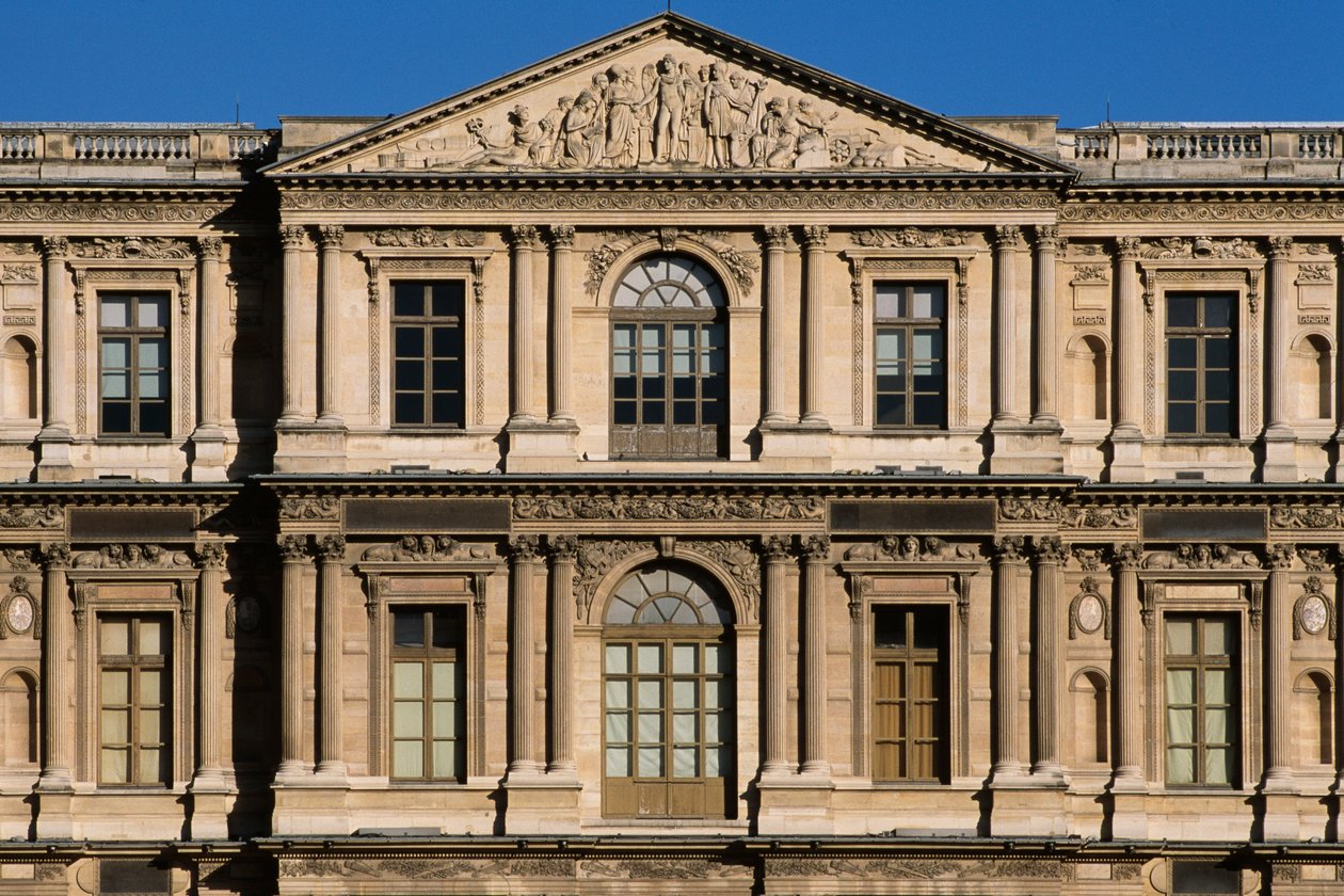 Cour Carree, pohjoissiipi tekijältä Pierre Lescot