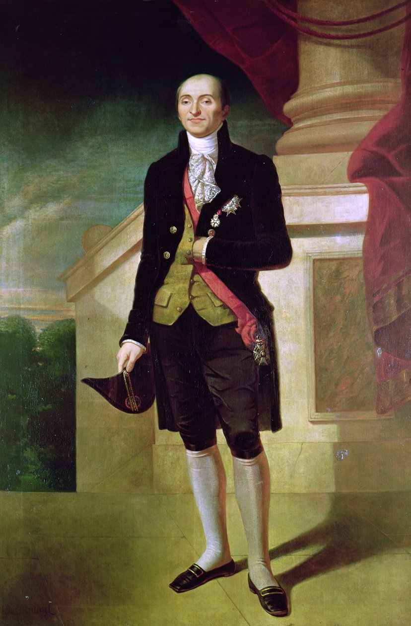 Bernard Germain Etienne de Laville (1756-1825) Lacepeden kreivi. tekijältä Pierre Martinet