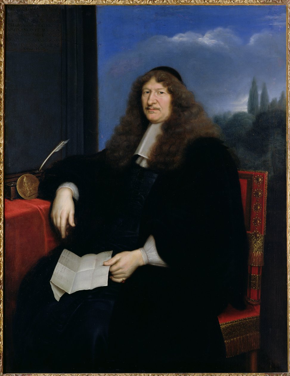Jacques Tubeuf (1606-70) Chambre des Comptesin puheenjohtaja tekijältä Pierre Mignard