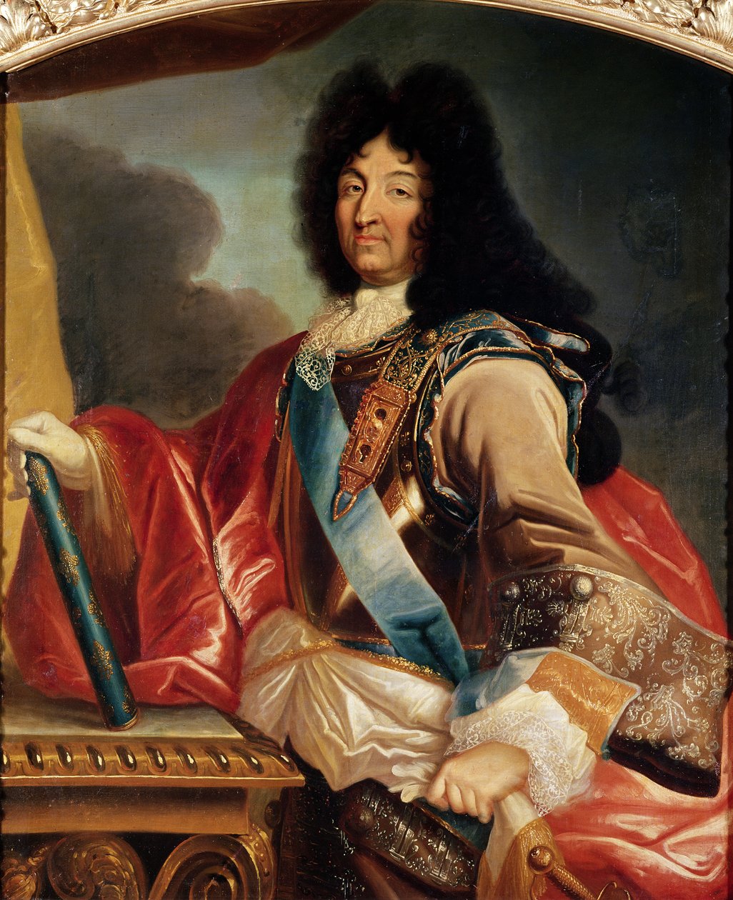 Ludvig XIV:n muotokuva (1638-1715) tekijältä Pierre Mignard