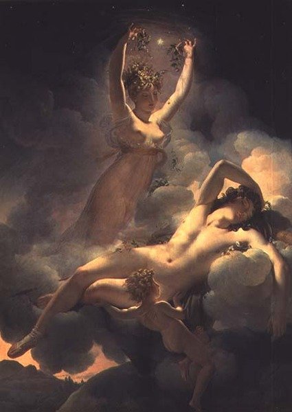 Aurora ja Cephalus, 1811 tekijältä Pierre Narsise Gerain