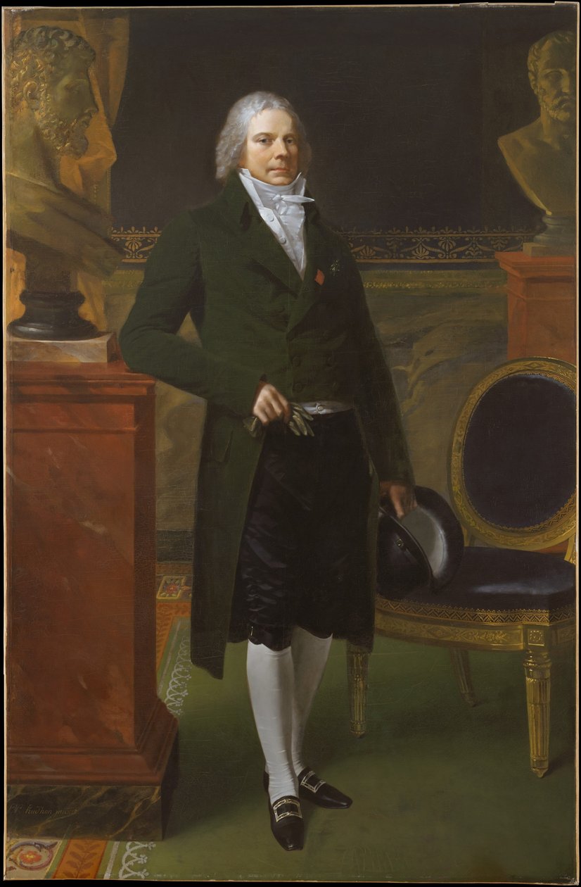 Charles-Maurice de Talleyrand-Périgordin (1754-1838) muotokuva tekijältä Pierre Paul Prud