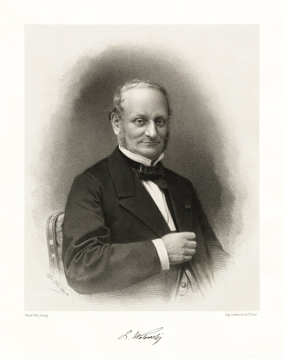 Louis François Michel Raymond Wolowski, 1865-66 tekijältä Pierre Petit