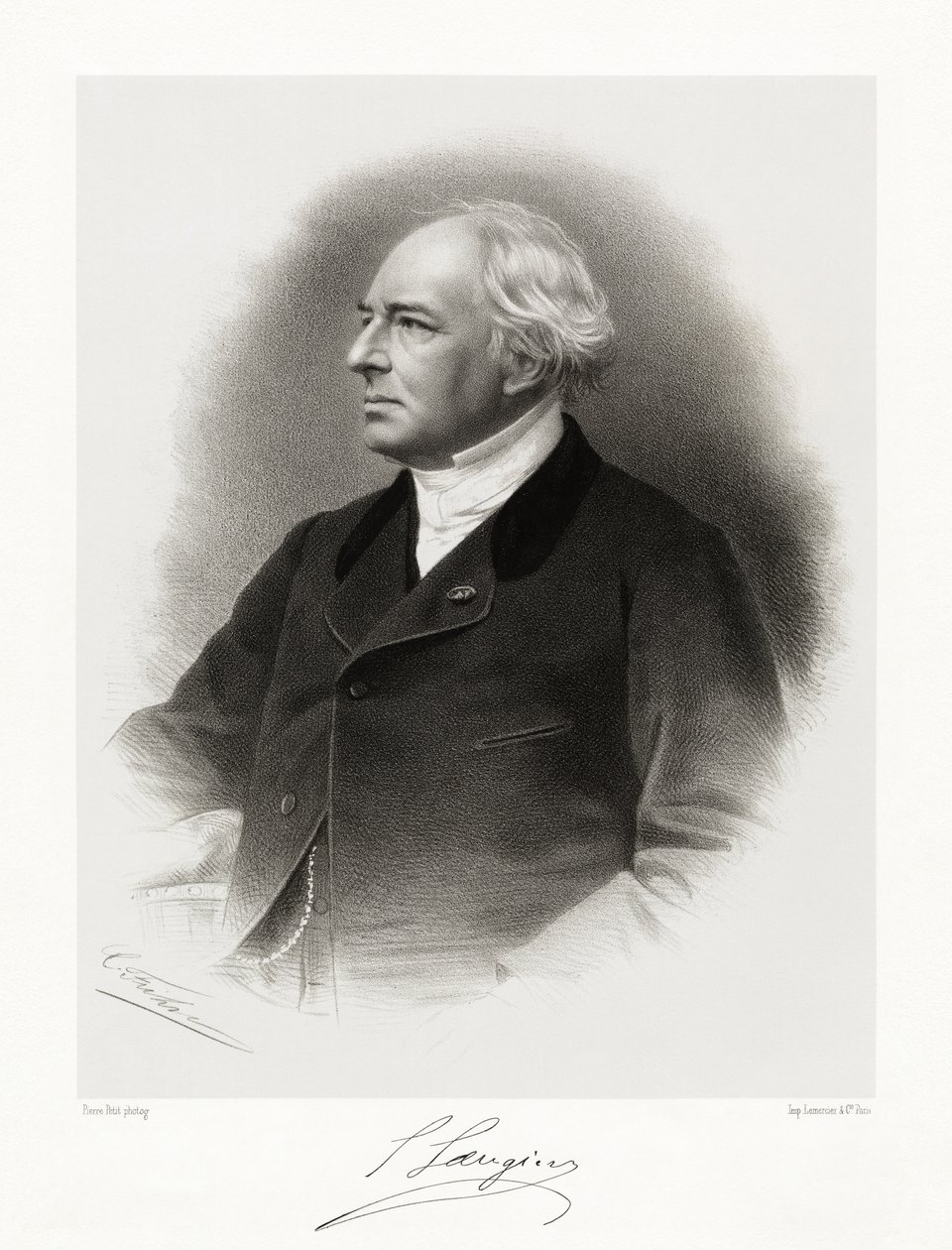 Stanislas Laugier, 1865-66 tekijältä Pierre Petit