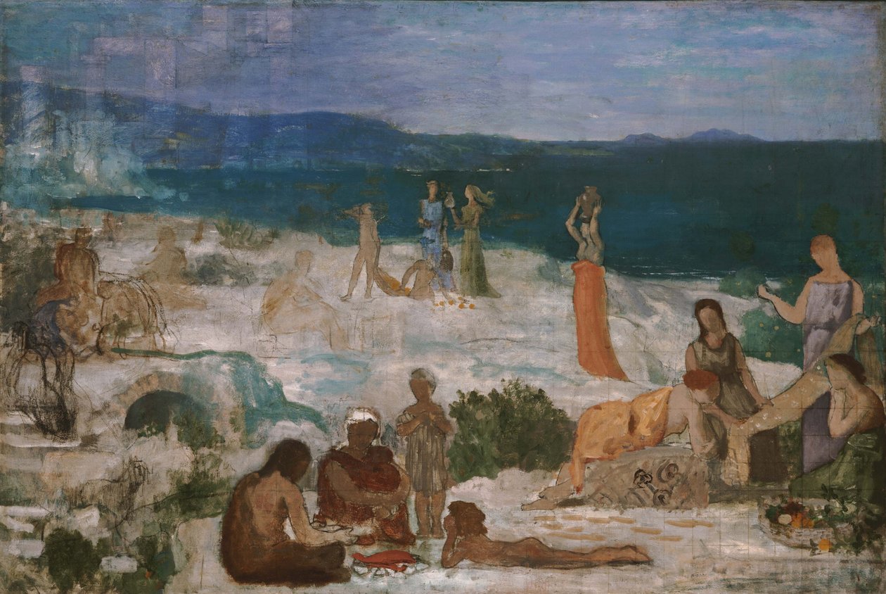 Massilia, Kreikan siirtomaa tekijältä Pierre Puvis de Chavannes