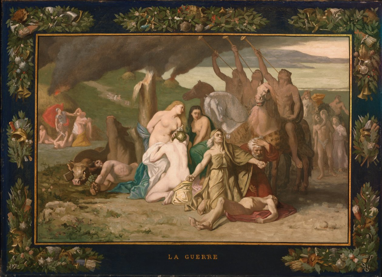 Sota tekijältä Pierre Puvis de Chavannes
