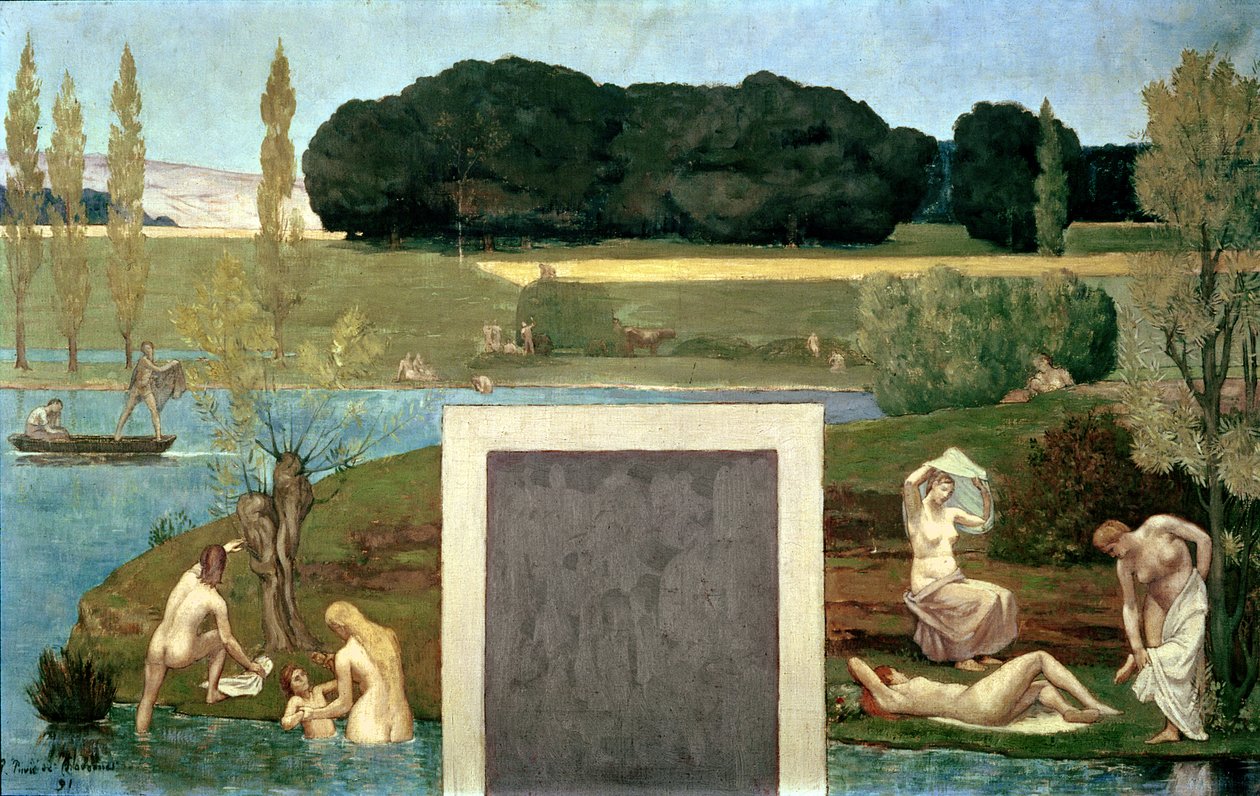 Kesä tekijältä Pierre Puvis de Chavannes