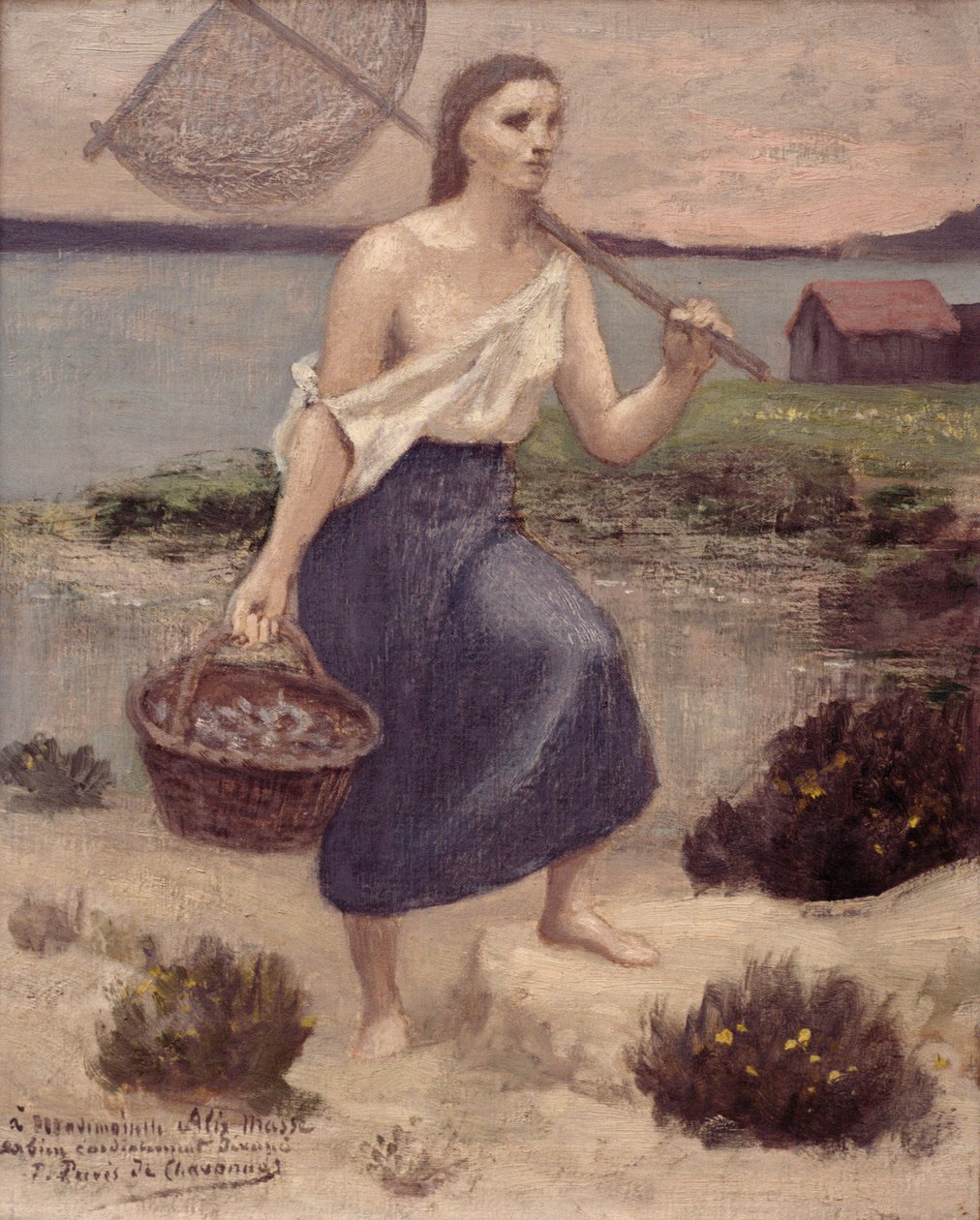 Kalastaja tekijältä Pierre Puvis de Chavannes