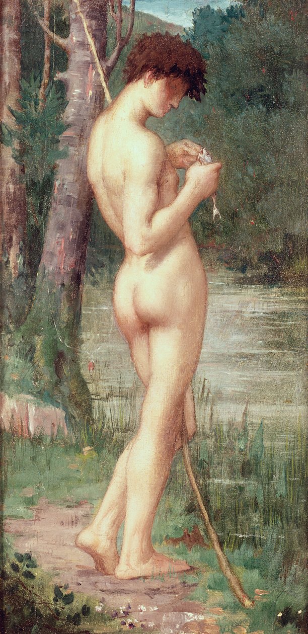 Pikku Kalastaja tekijältä Pierre Puvis de Chavannes