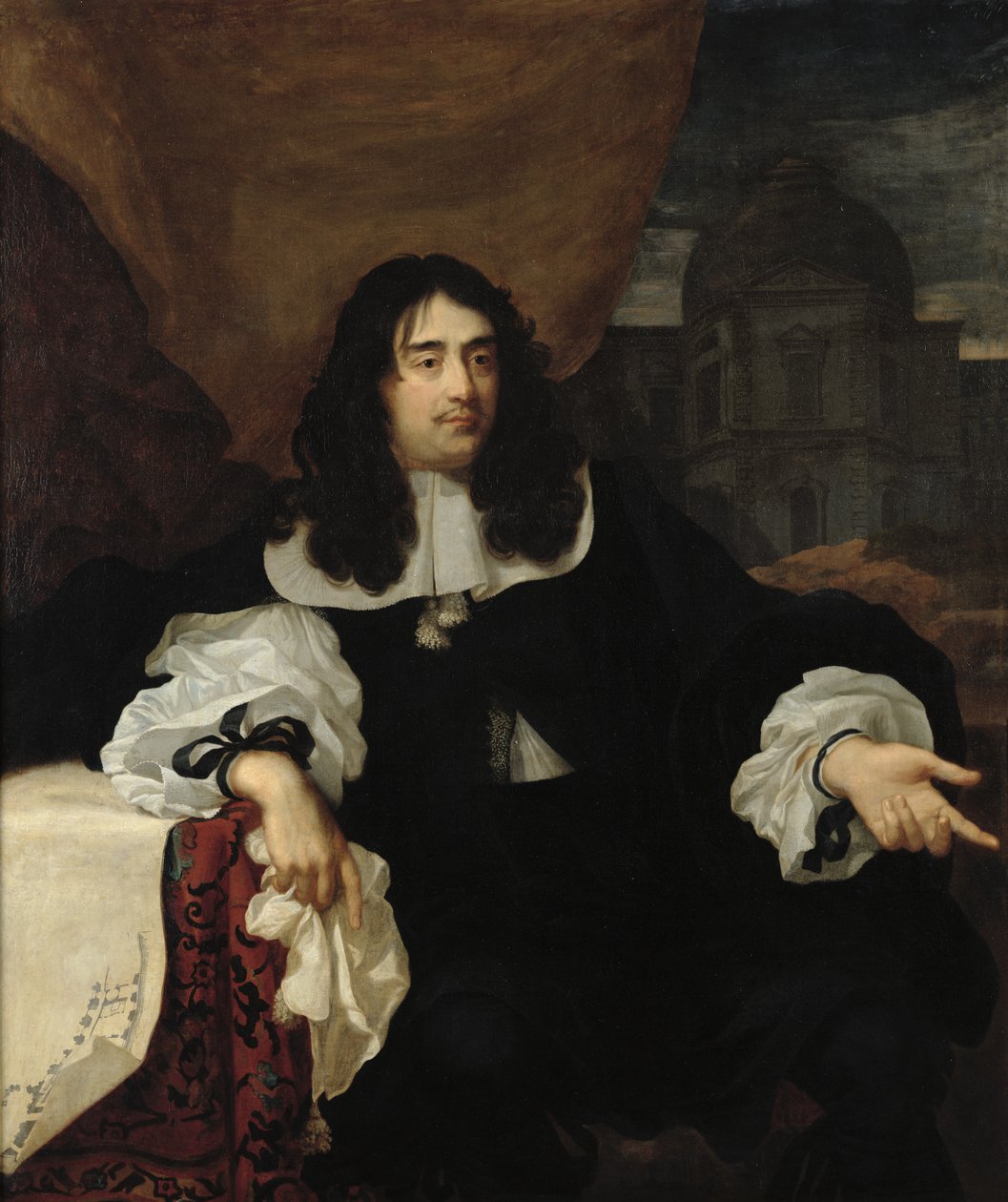 Antoine de Ratabonin muotokuva, 1660 tekijältä Pierre Rabon