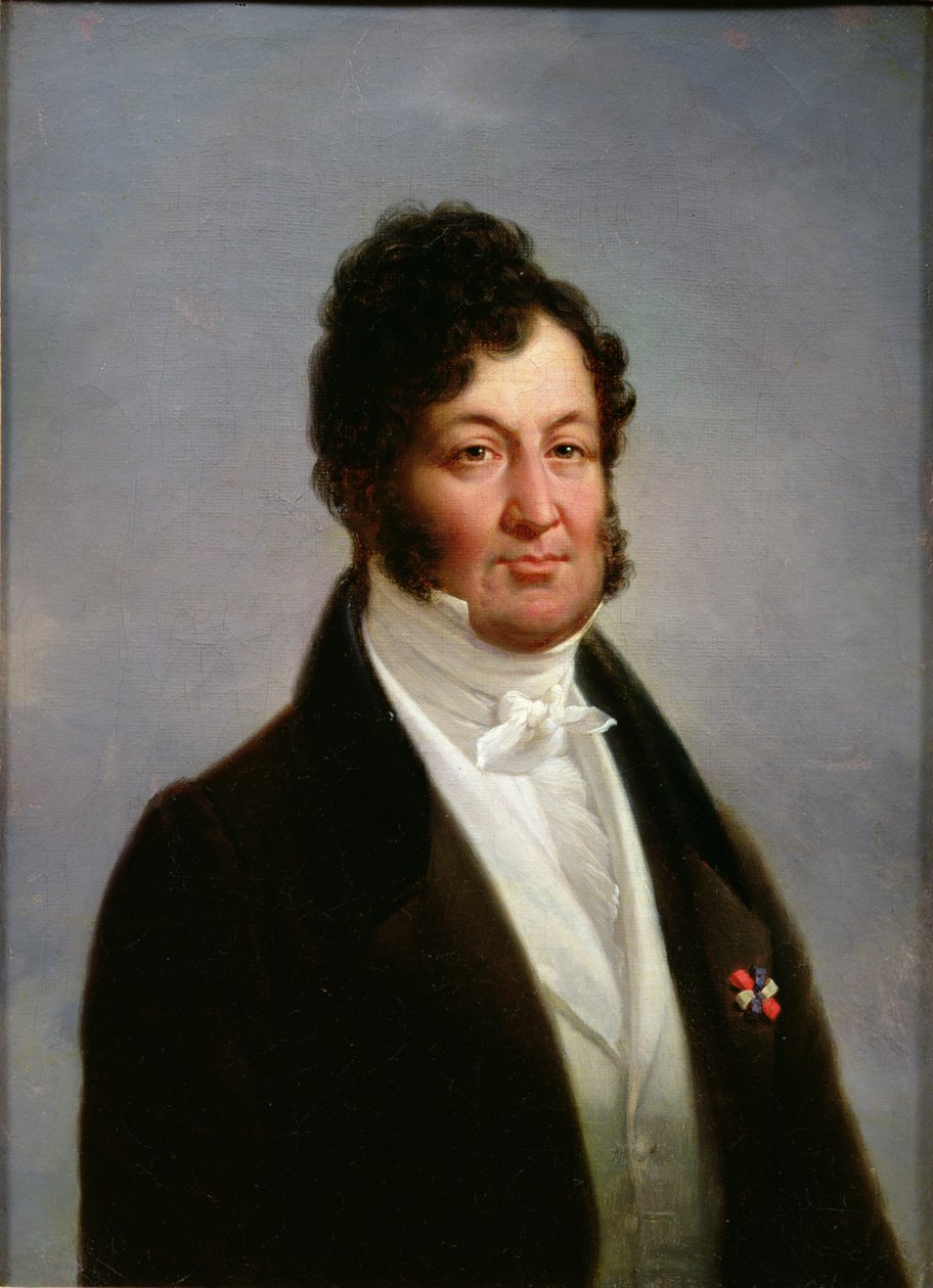 Ranskan kuninkaan Louis-Philippen (1773-1850) muotokuva tekijältä Pierre Roch Vigneron