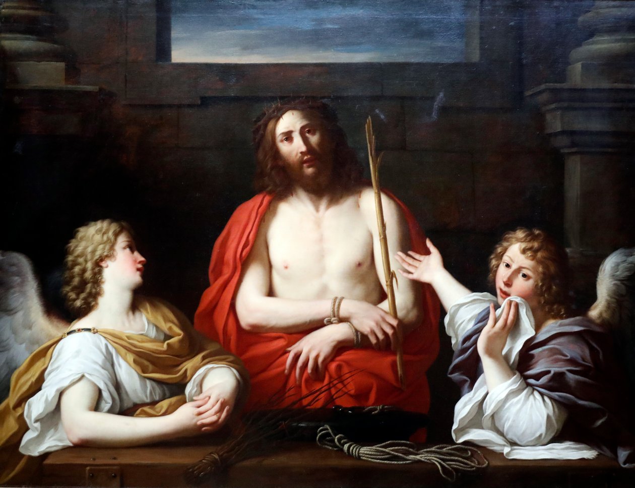 Katso Mies, yksityiskohta, 1736 tekijältä Pierre Subleyras