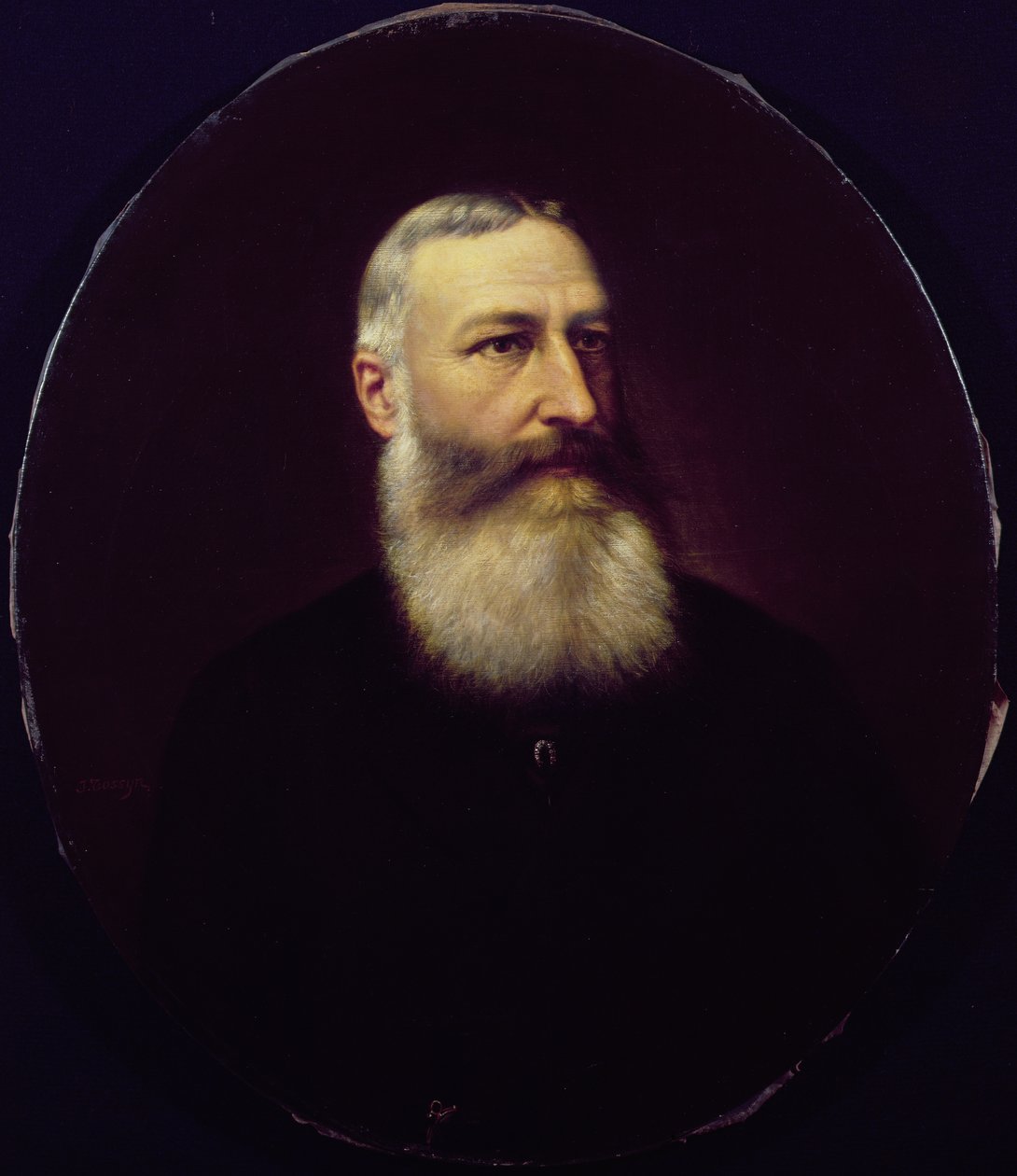 Leopold II (1835-1909) Saxe-Cobourg-Gothasta tekijältä Pierre Tossyn