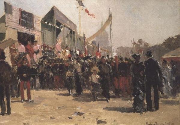 Messut Esplanade des Invalidesilla, 1891 tekijältä Pierre Vauthier