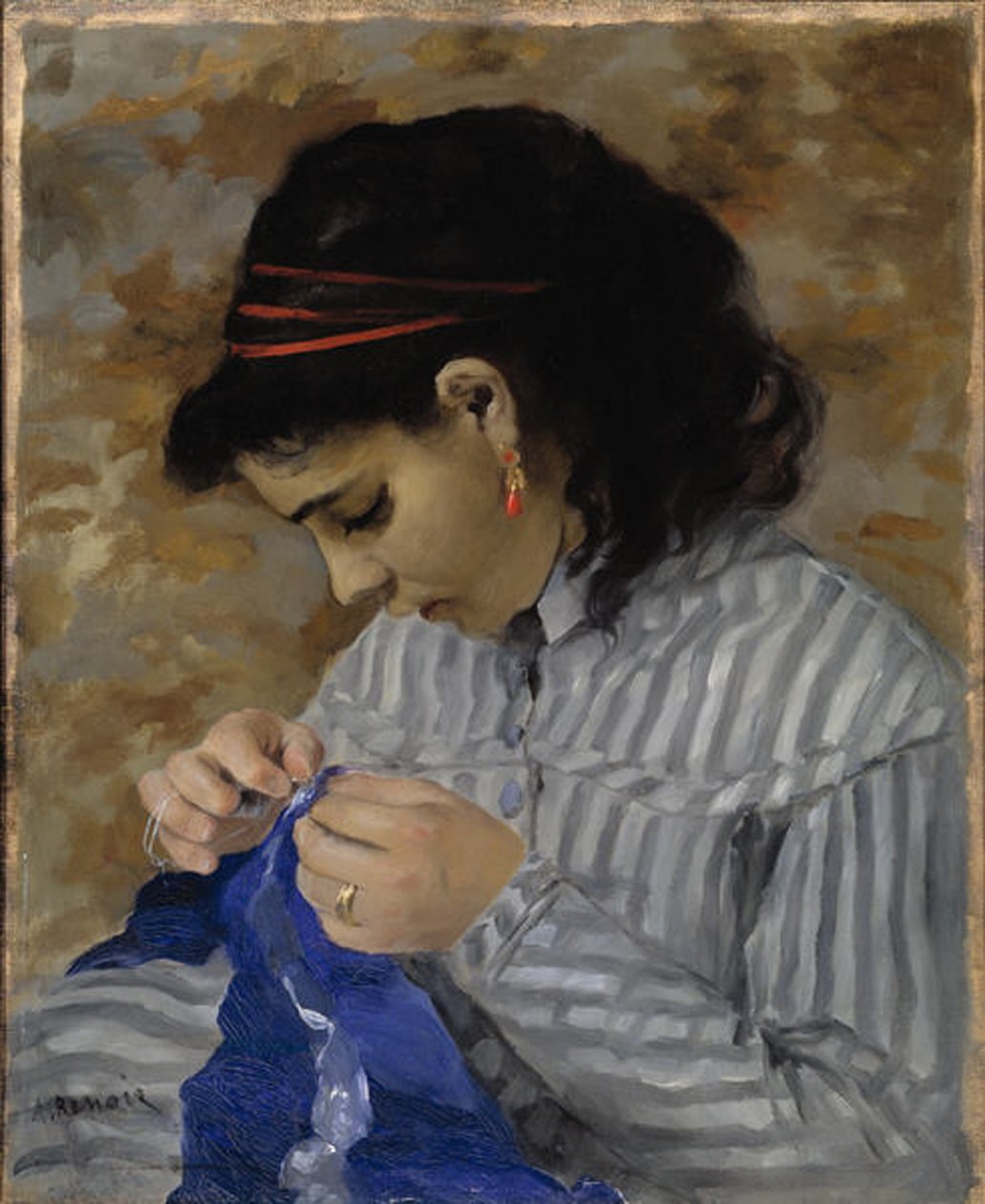 Lise cousantLise Ompelu tekijältä Pierre Auguste Renoir