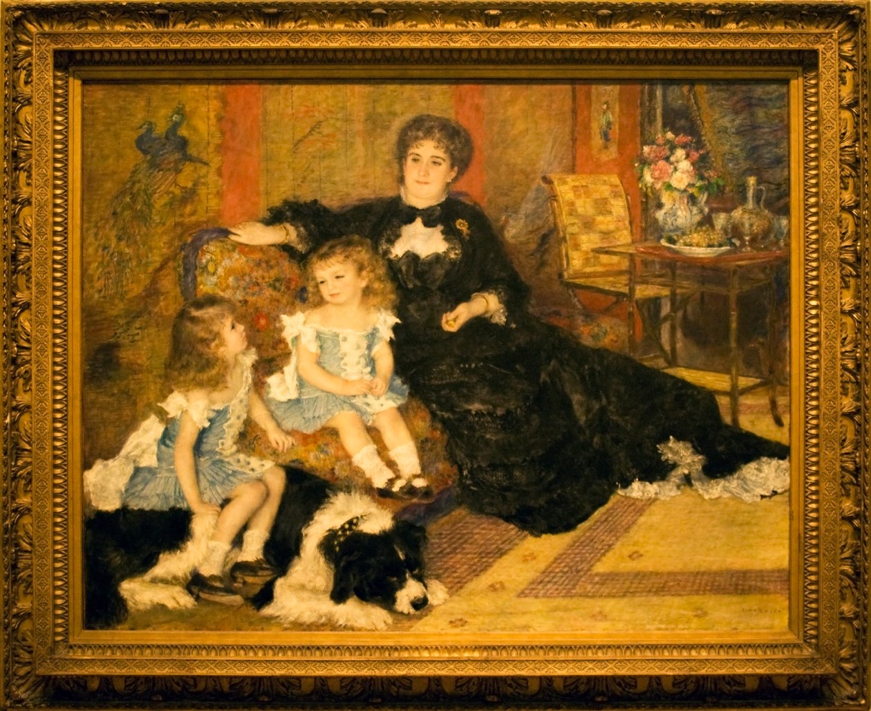 Rouva Charpentier ja hänen lapsensa tekijältä Pierre Auguste Renoir