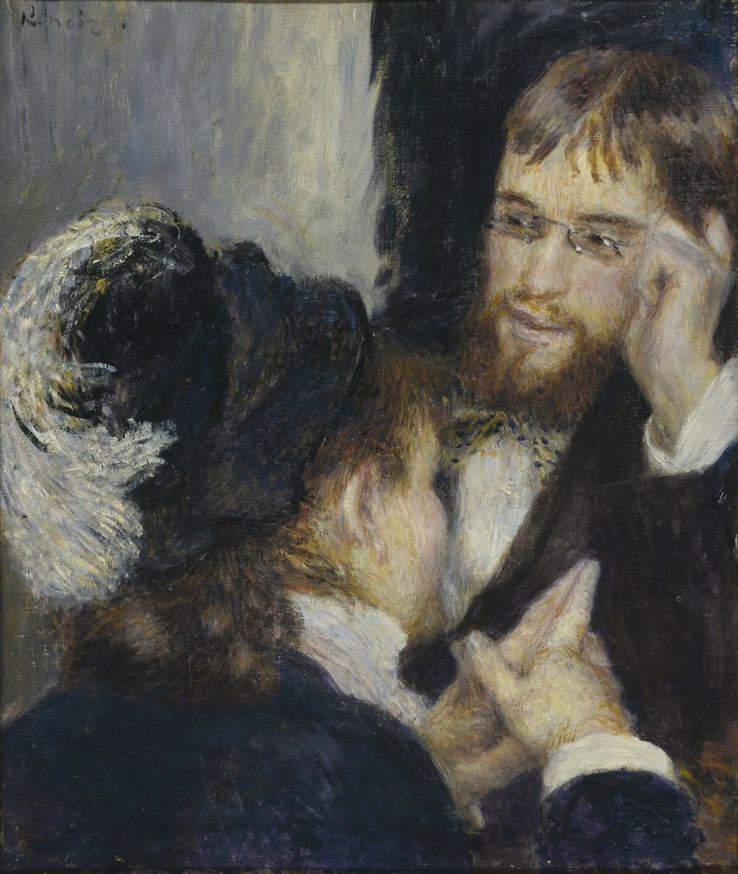 Keskustelu Puutarhurin kanssa, n. 1870 tekijältä Pierre Auguste Renoir