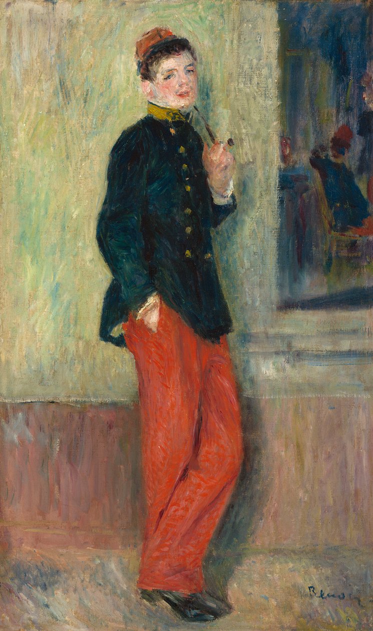 Nuori sotilas, n. 1880 tekijältä Pierre Auguste Renoir