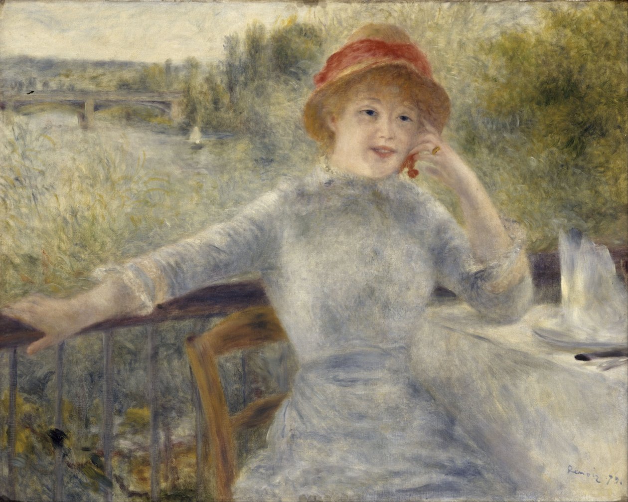 Alphonsine Fournaise tekijältä Pierre-Auguste Renoir