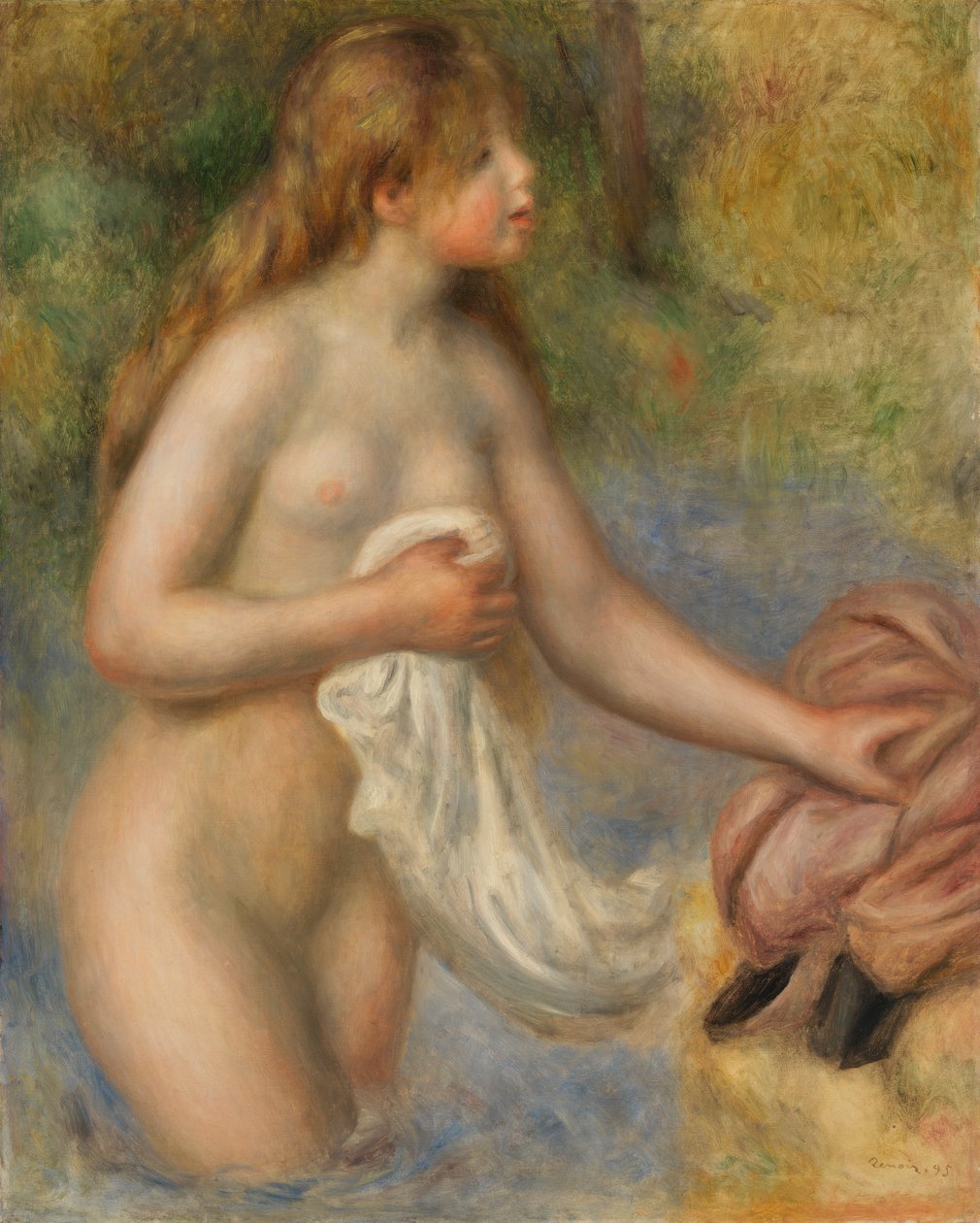 Uimari tekijältä Pierre-Auguste Renoir