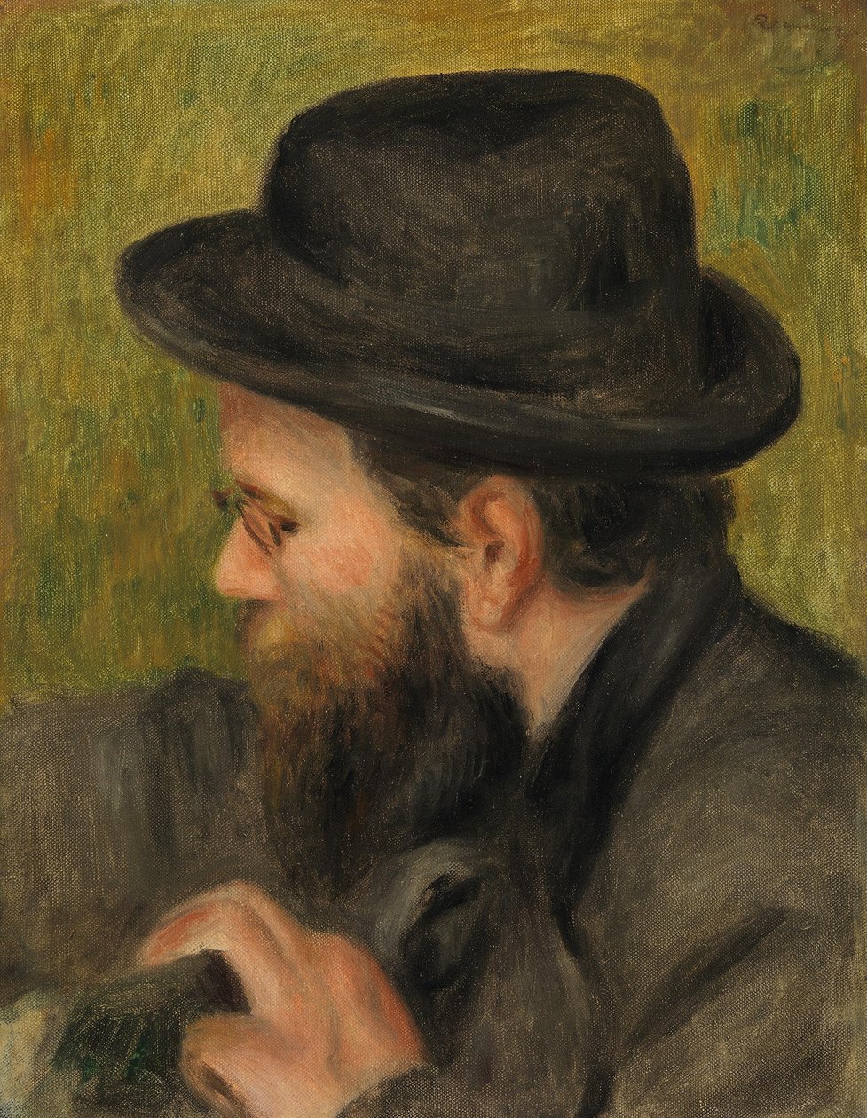 Herra Bernardin muotokuva sivusta tekijältä Pierre-Auguste Renoir