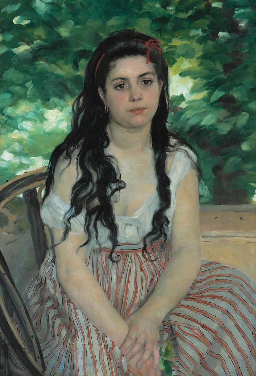 Ruoka - La bohémienne tekijältä Pierre Auguste Renoir