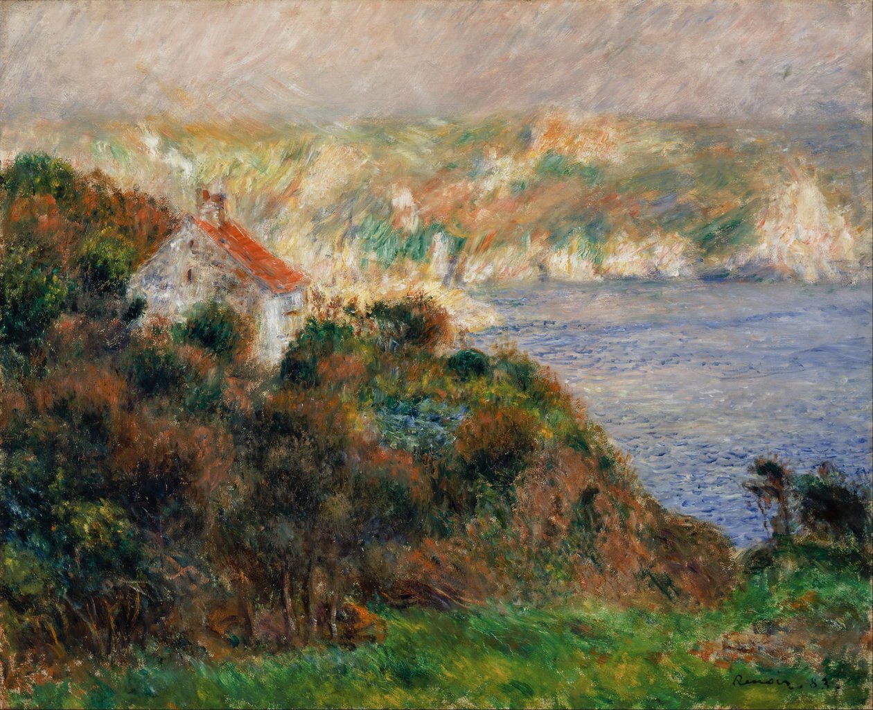 Sumu Guernseyssä tekijältä Pierre-Auguste Renoir