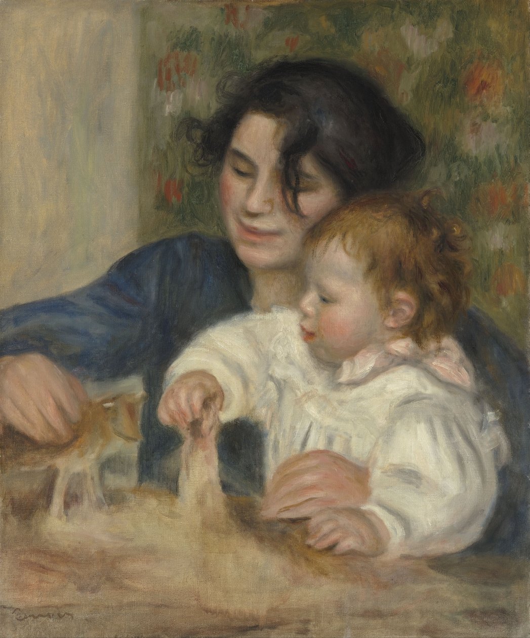 Gabrielle ja Jean tekijältä Pierre-Auguste Renoir
