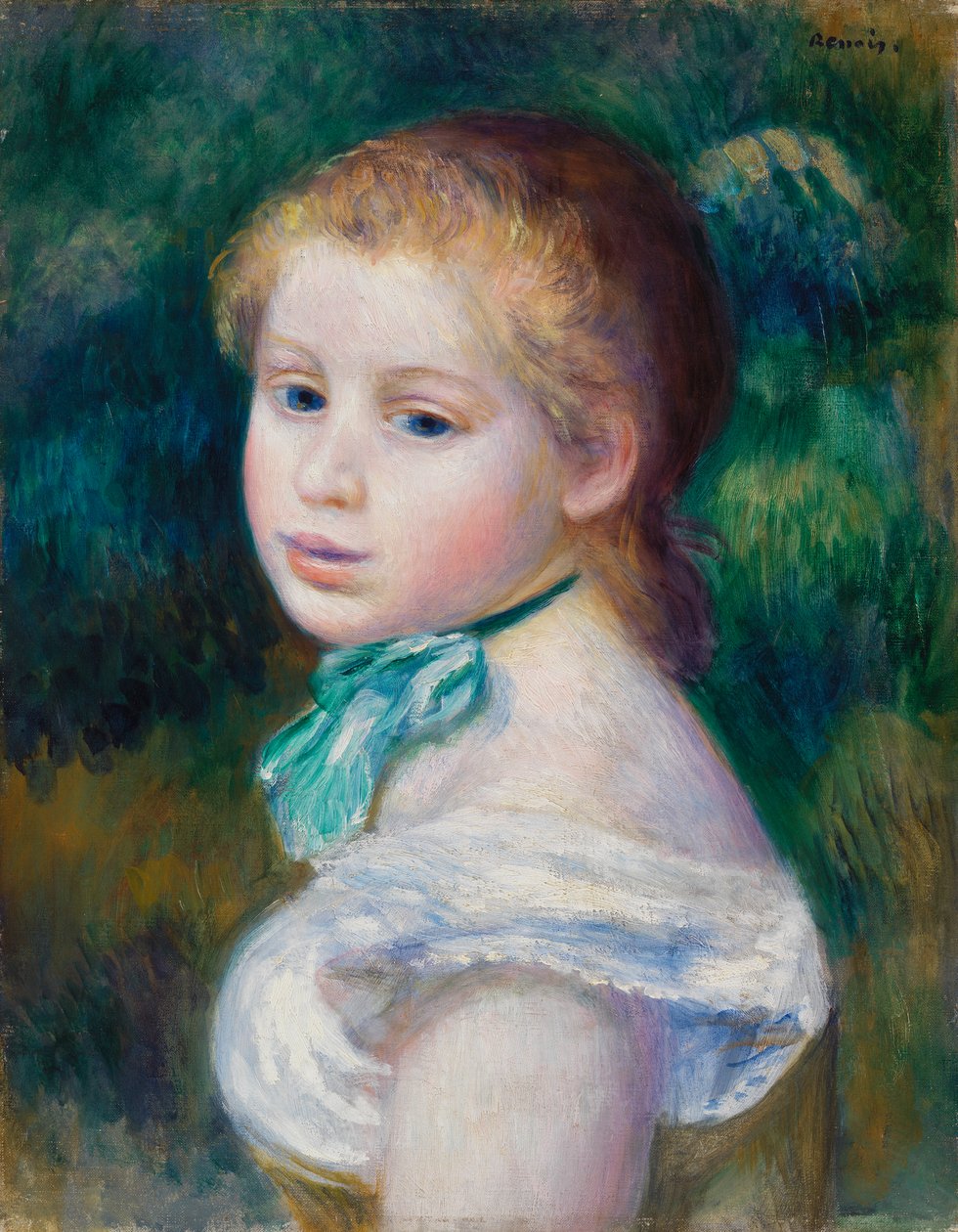 Nuoren tytön johtaja tekijältä Pierre-Auguste Renoir
