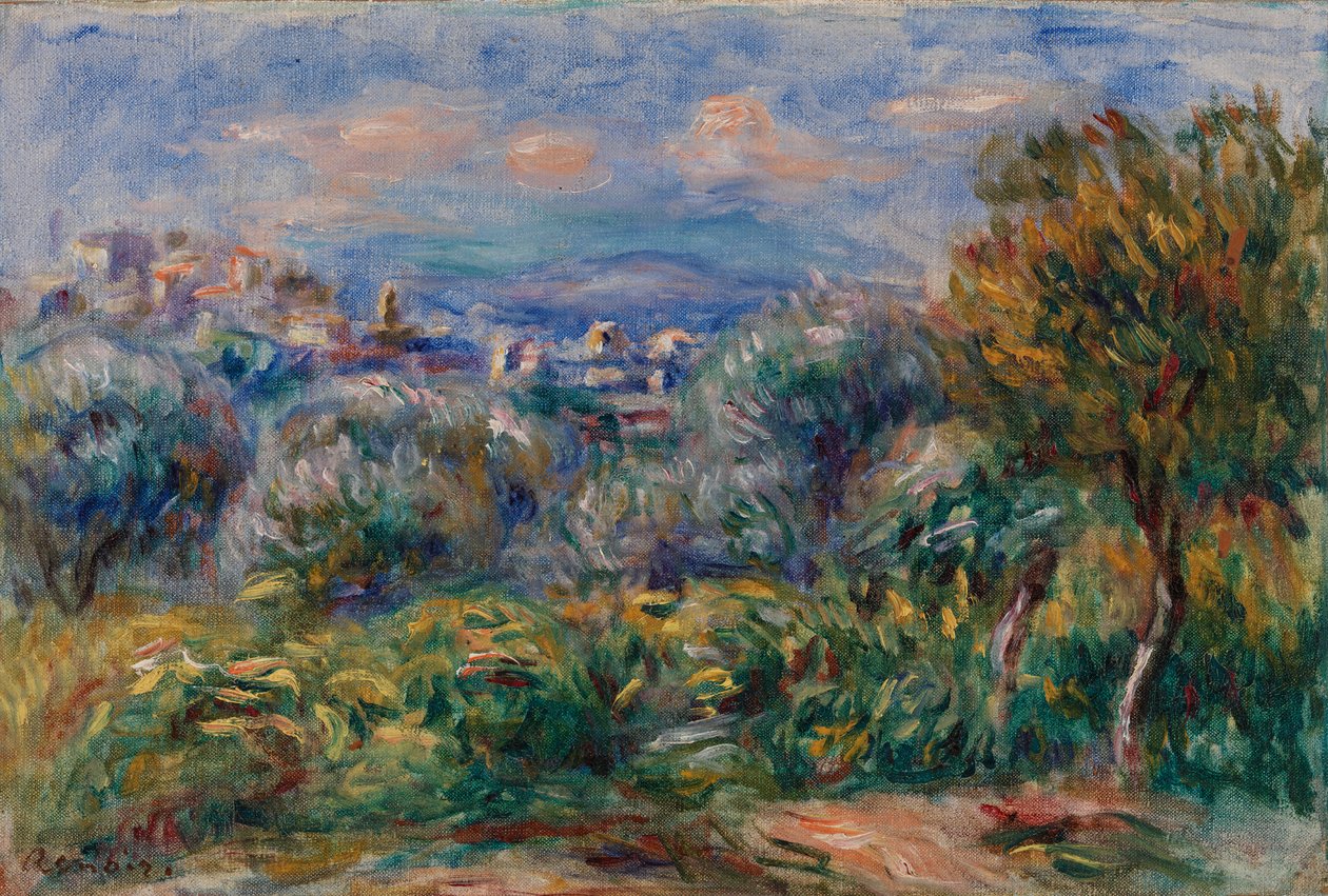 Maisema tekijältä Pierre-Auguste Renoir