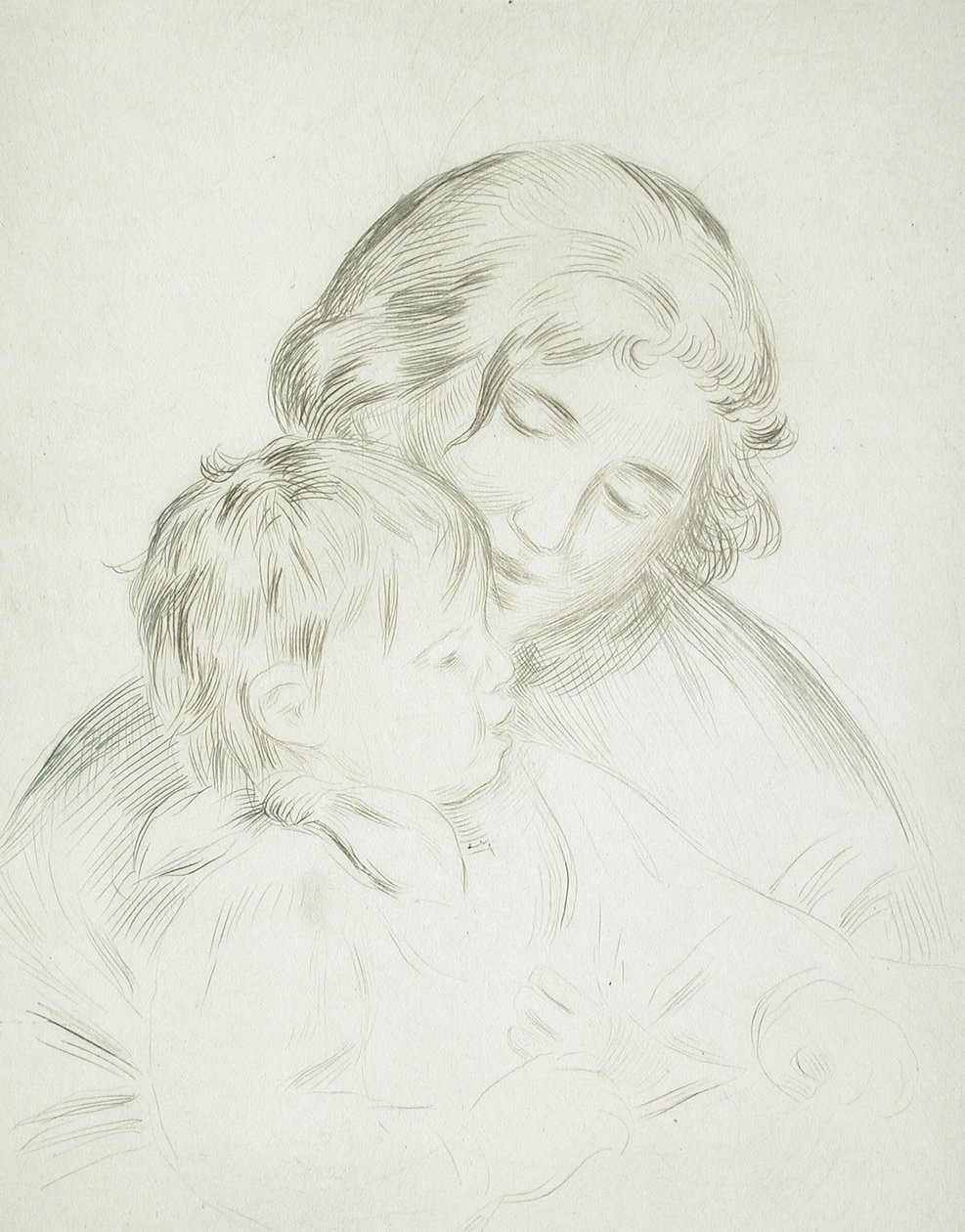 Äiti ja lapsi (Jean Renoir) tekijältä Pierre-Auguste Renoir