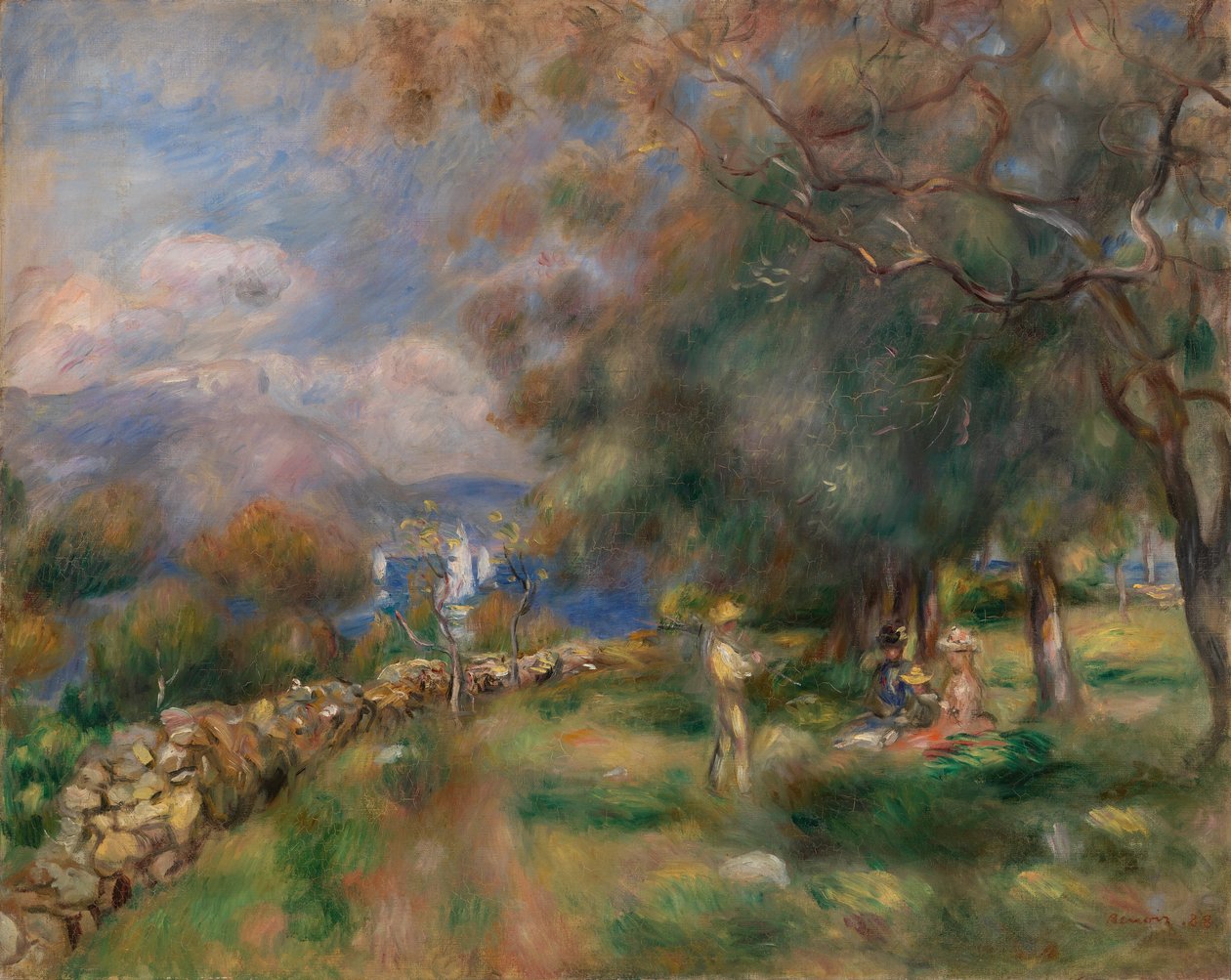 Saint-Jeanin niemimaa tekijältä Pierre-Auguste Renoir