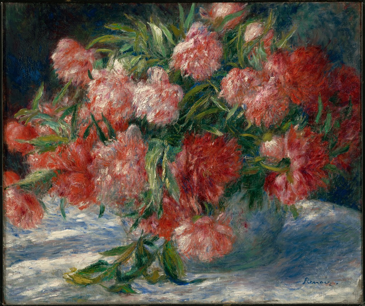 Pionit tekijältä Pierre-Auguste Renoir