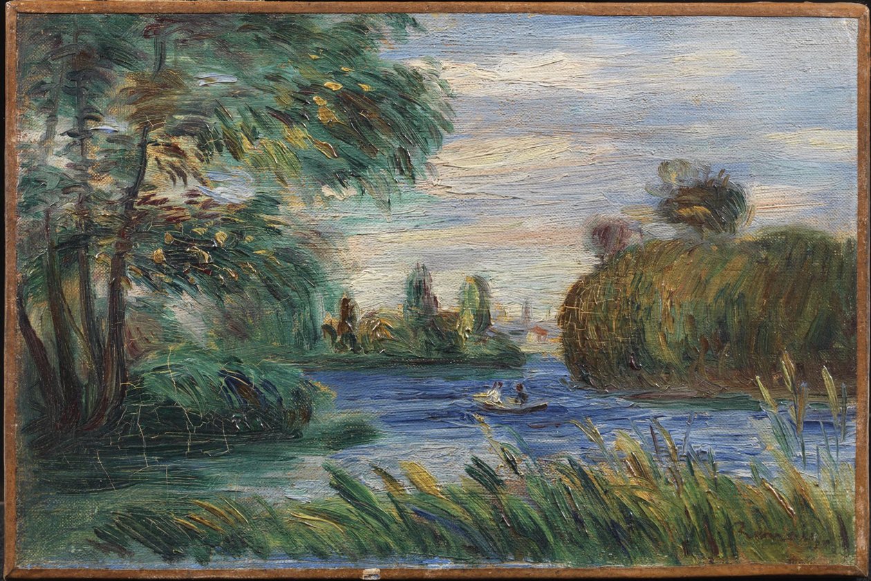 Jokimaisema tekijältä Pierre-Auguste Renoir